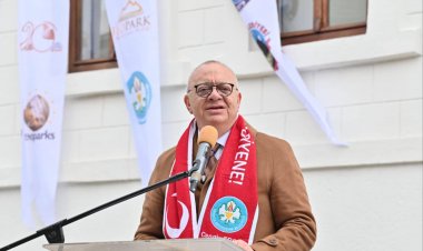 BAŞKAN ERGÜN TABURCU OLDU